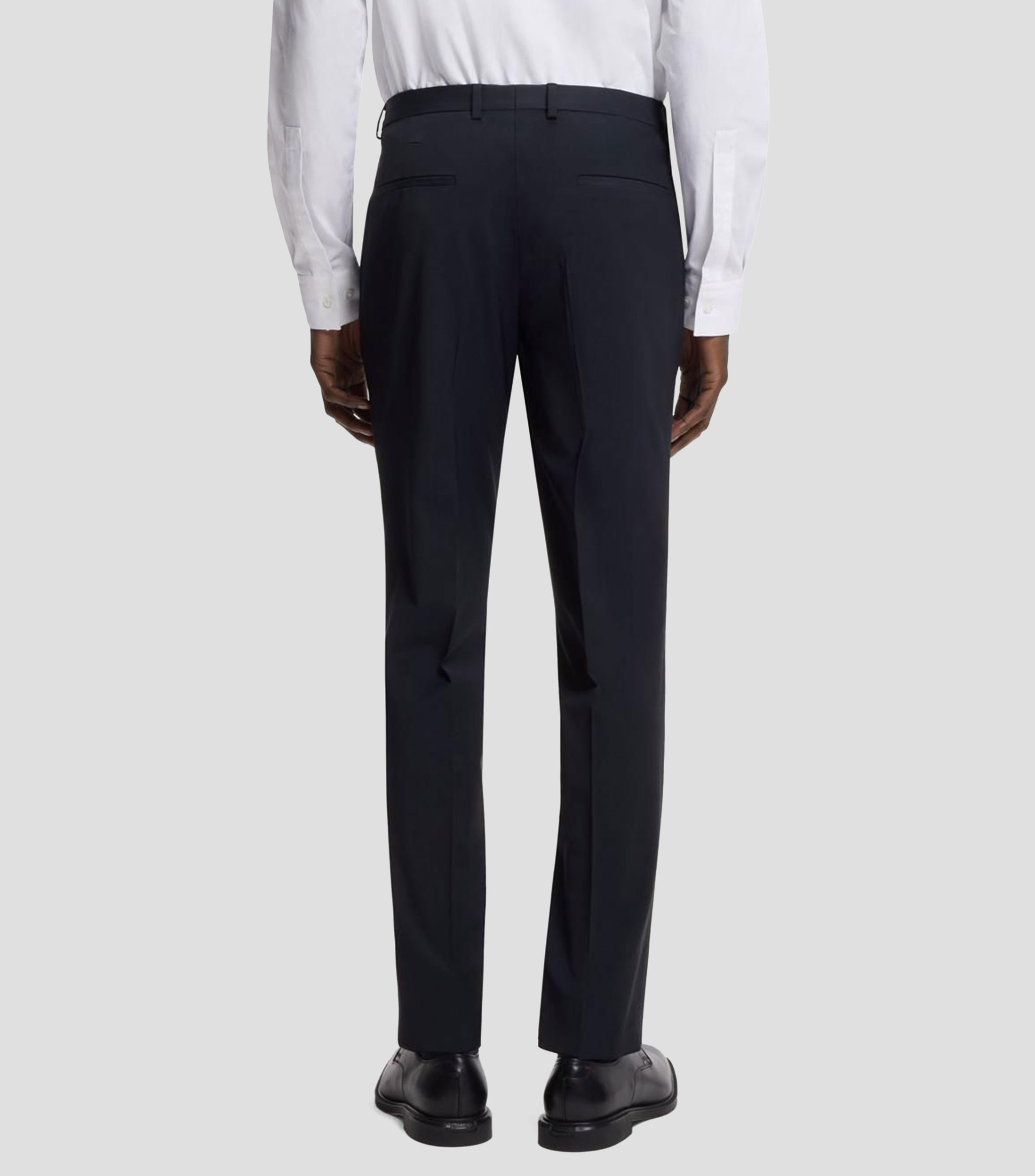 Pantalón extra slim de mezcla de lana Hombre